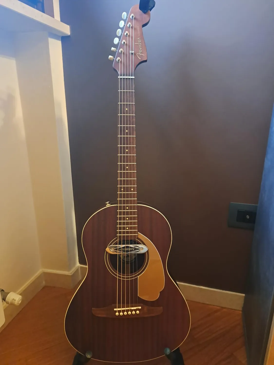 Fender Sonoran Mini chitarra acustica mogano 3/4 custodia