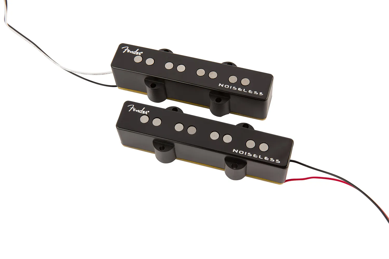 Fender Gen 4 Noiseless Jazz Bass pickup set 2 nero single-coil