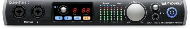 PreSonus Quantum 2 interfaccia audio Thunderbolt 22x24
