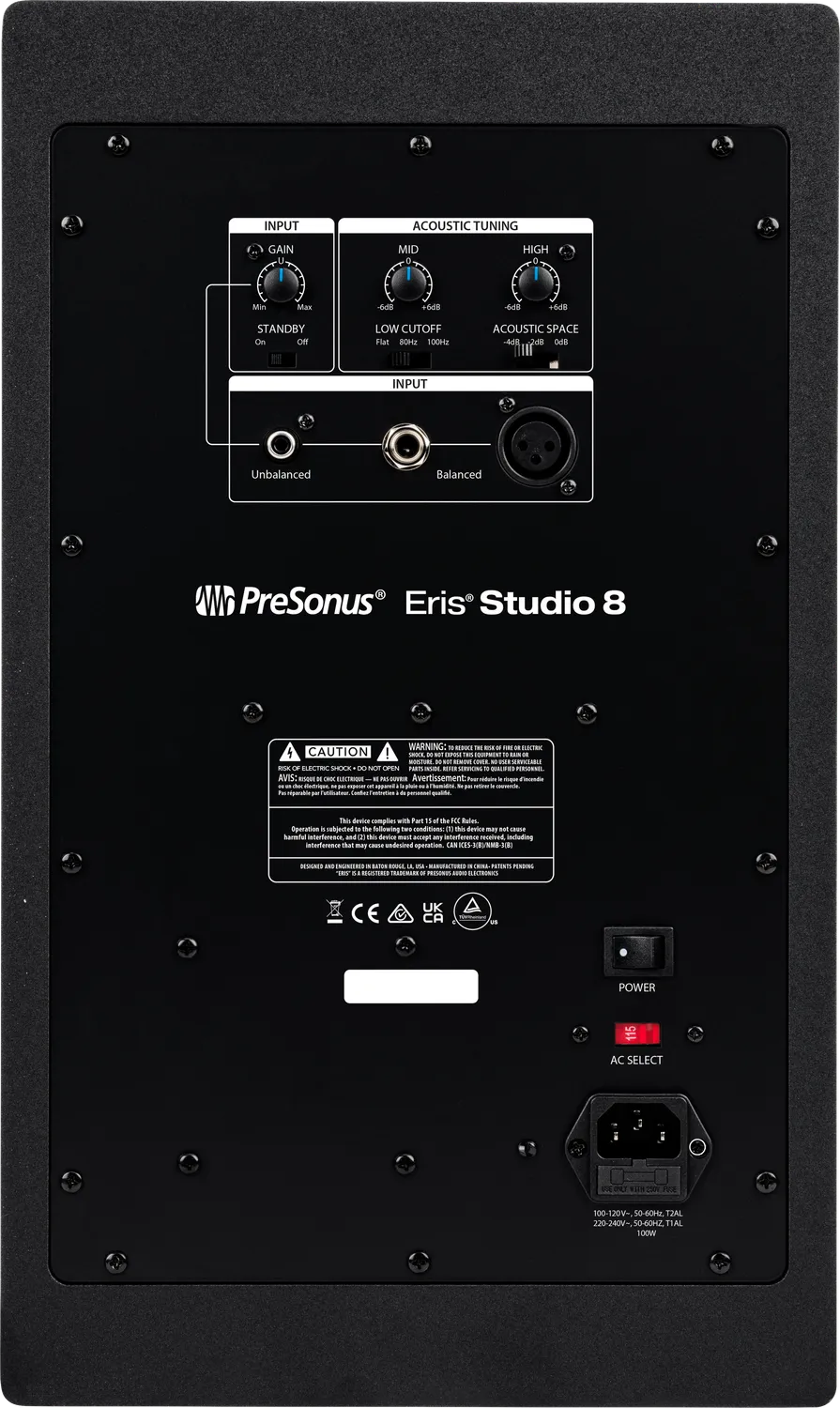PreSonus Eris Studio 8 monitor 8" singolo EU