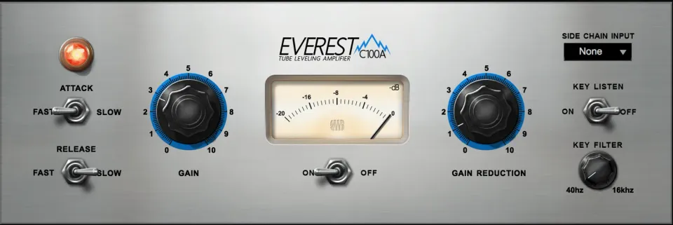 PreSonus Fat Channel Everest C100A plugin compressore naturale