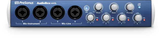 PreSonus AudioBox 44VSL interfaccia audio USB 4 canali