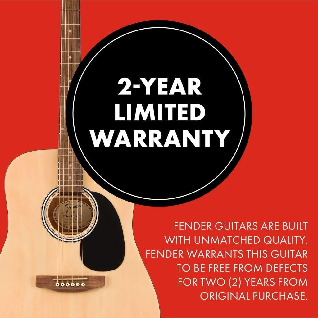Fender Alternative Dreadnought chitarra acustica naturale kit FA-25