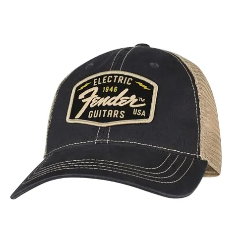 Fender Transition Logo cappello nero pietra taglia unica