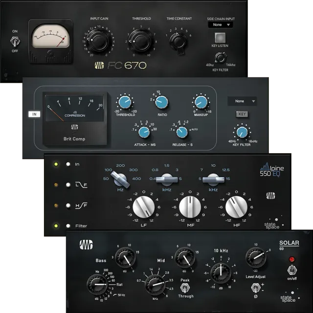 PreSonus Fat Channel Classic Studio Bundle plugin EQ