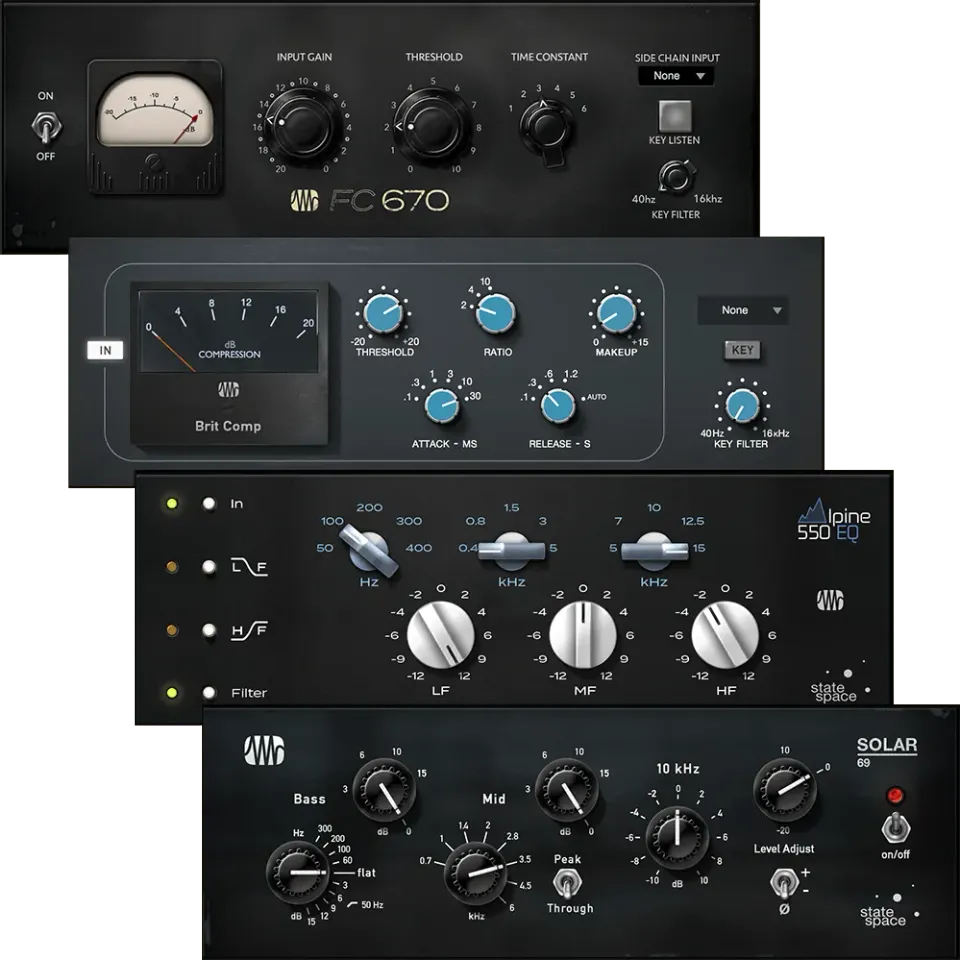 PreSonus Fat Channel Classic Studio Bundle plugin EQ