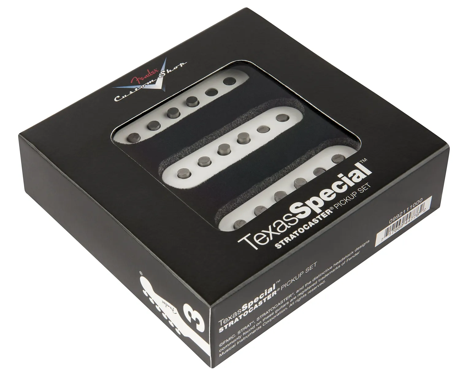 Fender Vintage Noiseless pickup Strat set 3 aged white
