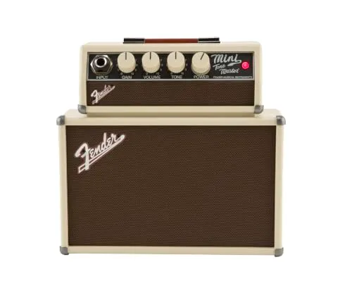 Fender Mini Tone Master amplificatore chitarra 1W Tan portatile