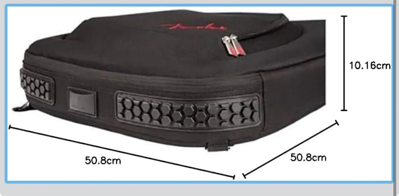 Fender FET610 custodia chitarra elettrica tweed imbottita