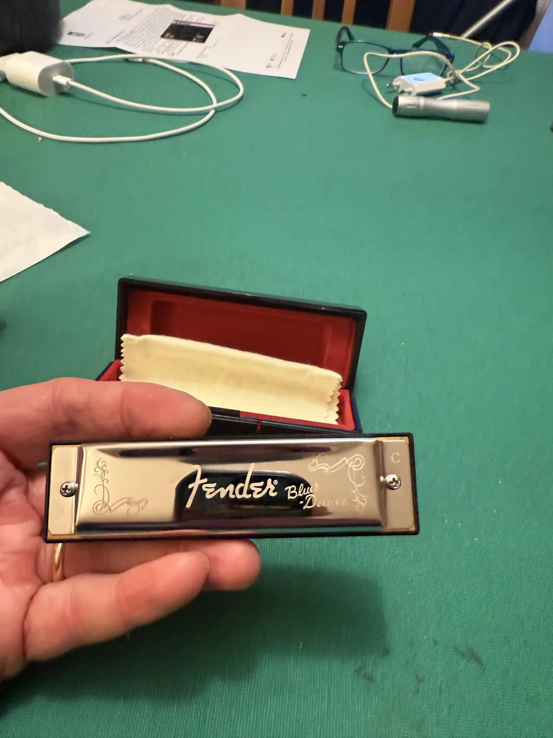 Fender Blues Deluxe Armonica Diatonica Do Singola 10 Fori