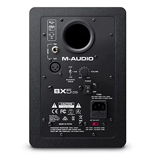 M-Audio BX5 D3 monitor studio attivo 5" 100W
