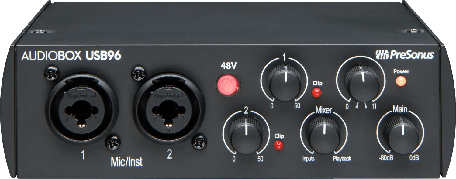 PreSonus AudioBox USB 96 interfaccia audio USB 25th Anniversary