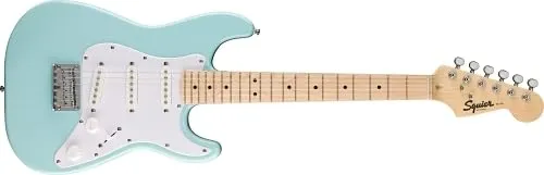Fender Squier Mini Stratocaster kit chitarra Blu Daphne