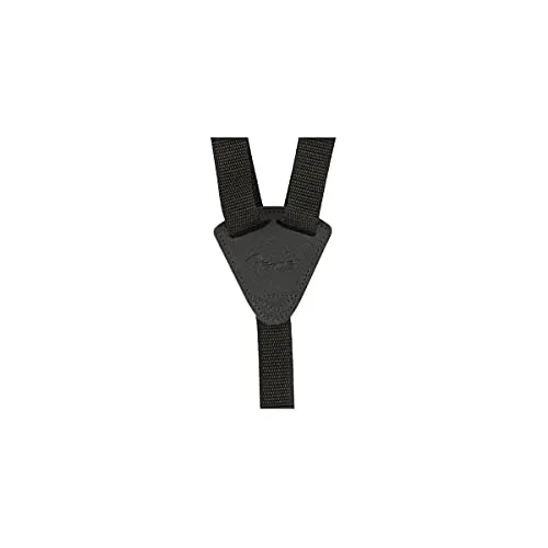 Fender tracolla per ukulele regolabile nera