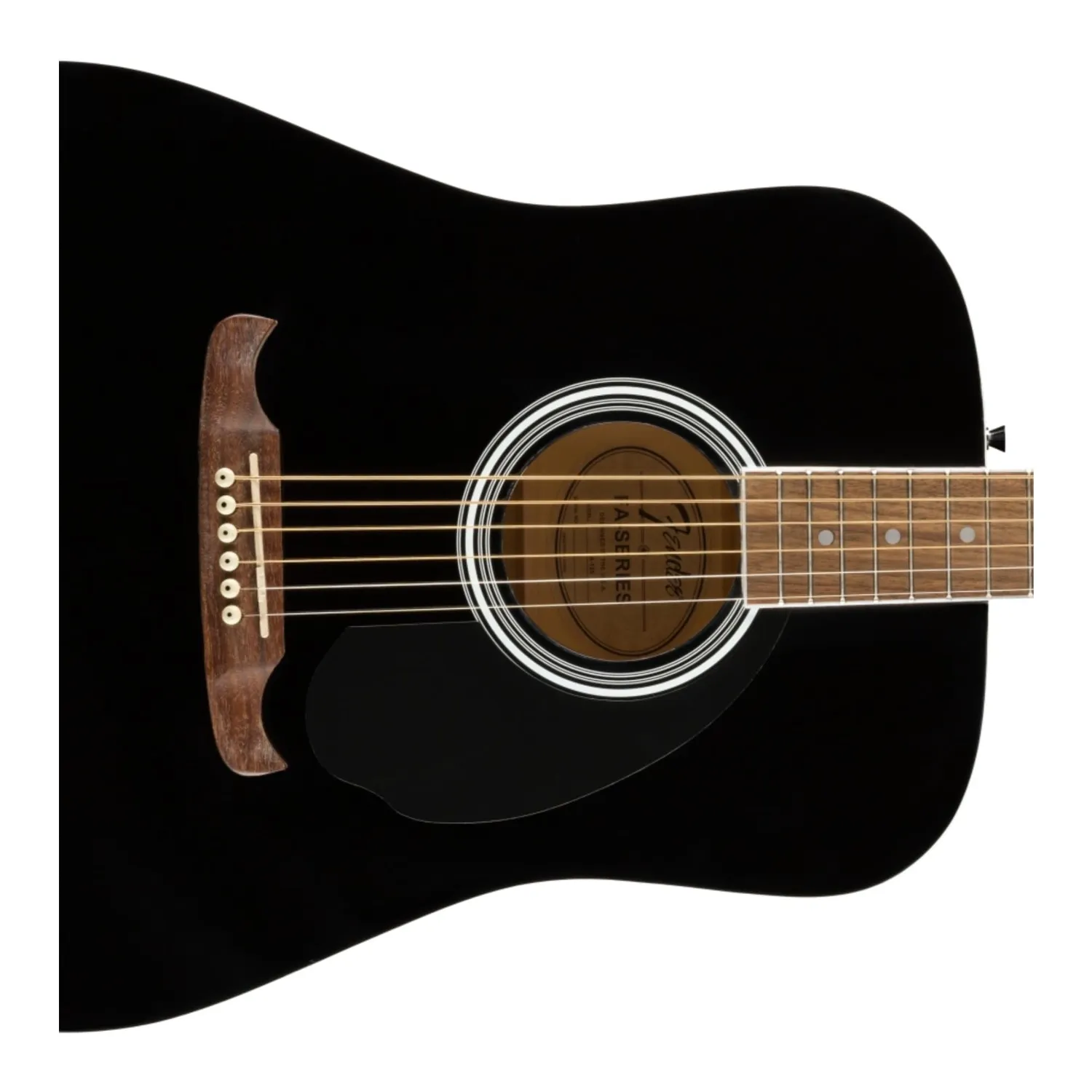 Fender FA-125 Chitarra Acustica Dreadnought Nera