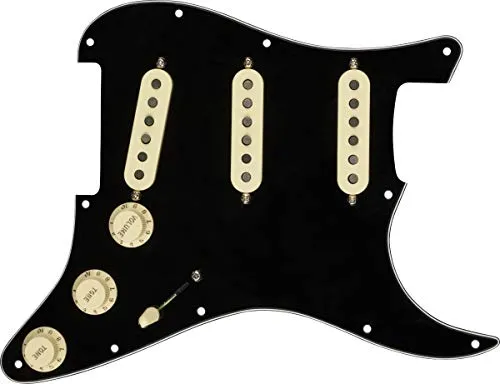 Fender Texas Special Strat battipenna precablato nero S/S/S