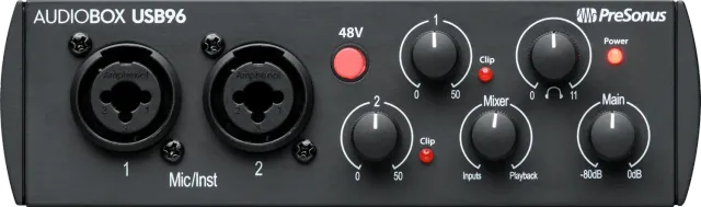 PreSonus AudioBox USB 96 25th Anniversary scheda USB