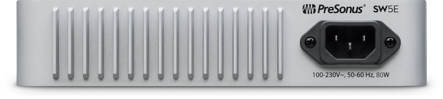 PreSonus SW5E AVB switch di rete PoE 5 porte