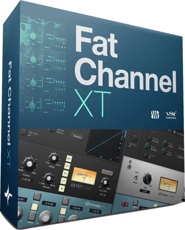 PreSonus StudioLive Fat Channel XT plugin channel strip vintage