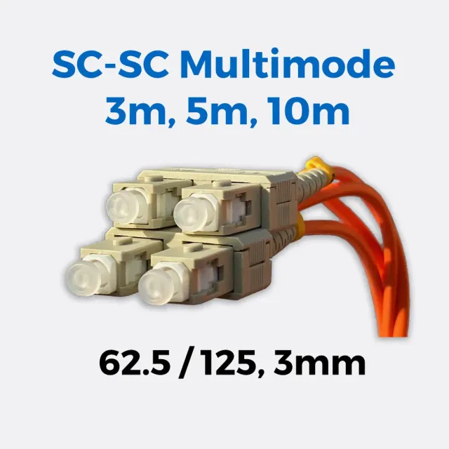 Ferrofish Pulse cavo fibra SC-SC multimode 62.5/125 3mm