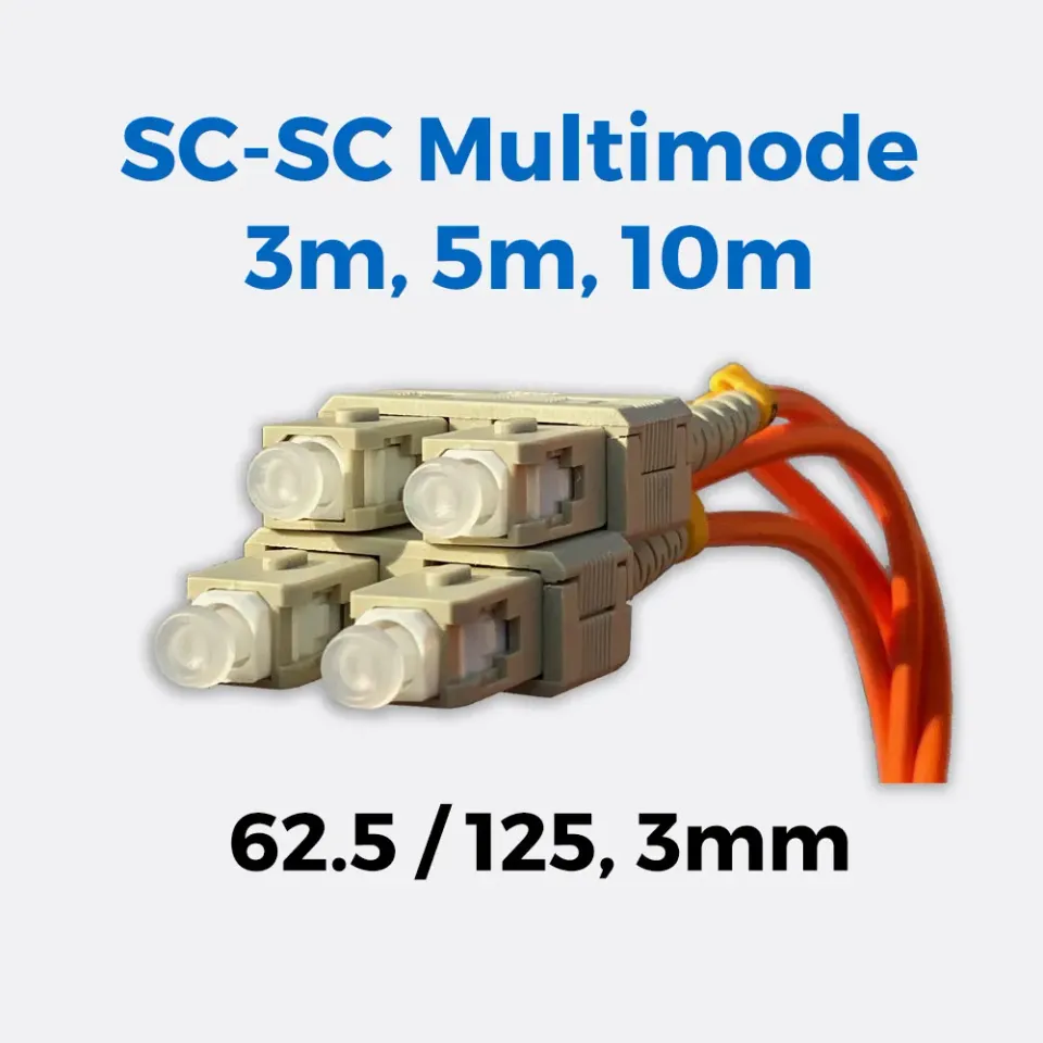 Ferrofish Pulse cavo fibra SC-SC multimode 62.5/125 3mm