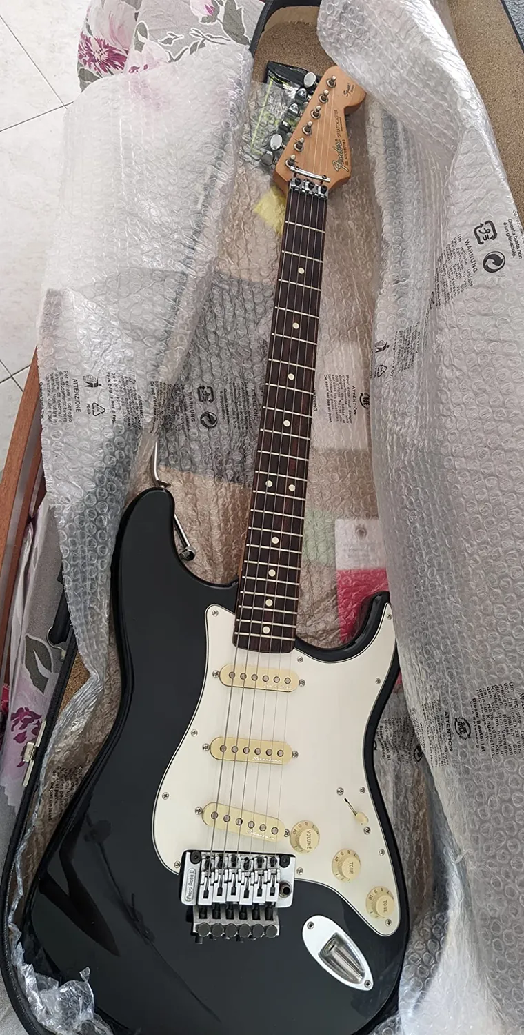 Fender Hot Noiseless battipenna Strat S/S/S bianco