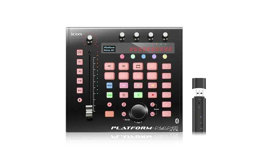 iCON Pro Audio Platform Nano Air controller DAW wireless