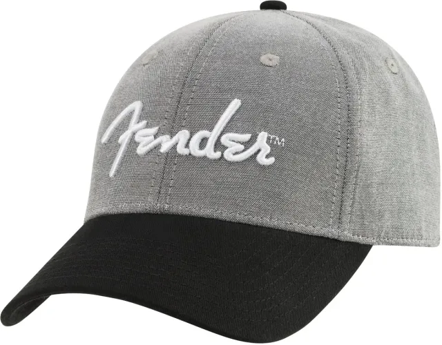 Fender Hipster Dad cappello snapback grigio nero
