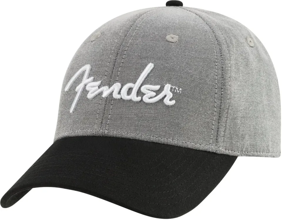 Fender Hipster Dad cappello snapback grigio nero