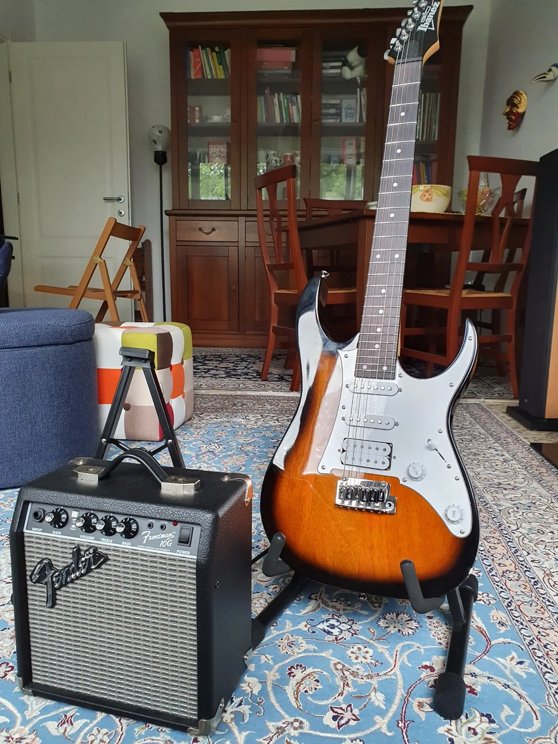 Fender Frontman 10G ampli chitarra 10W con cuffie nero