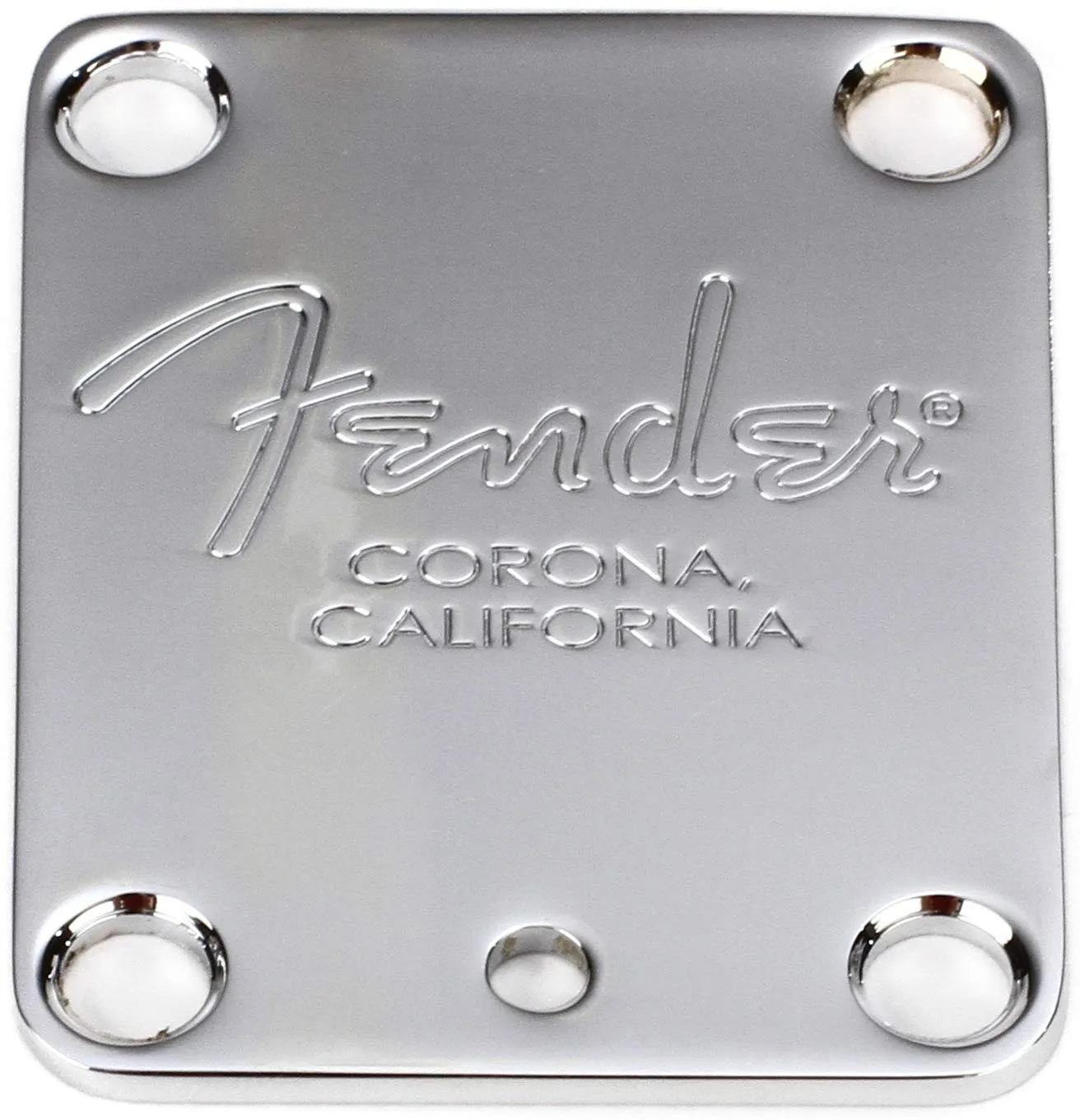 Fender Vintage piastra manico 4 viti cromo anni 70