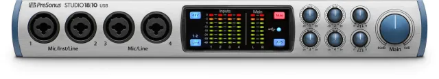 PreSonus Studio 1810 interfaccia audio USB 18 ingressi