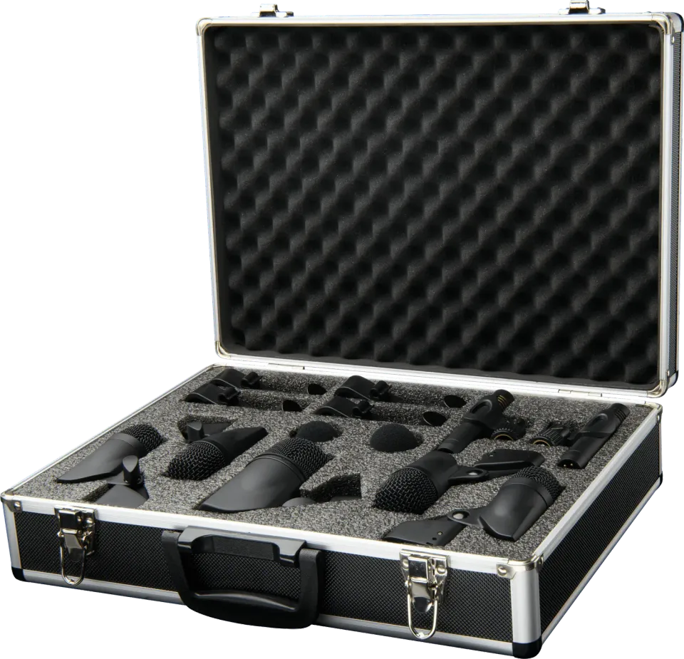 PreSonus DM-7 set 7 microfoni batteria live e studio