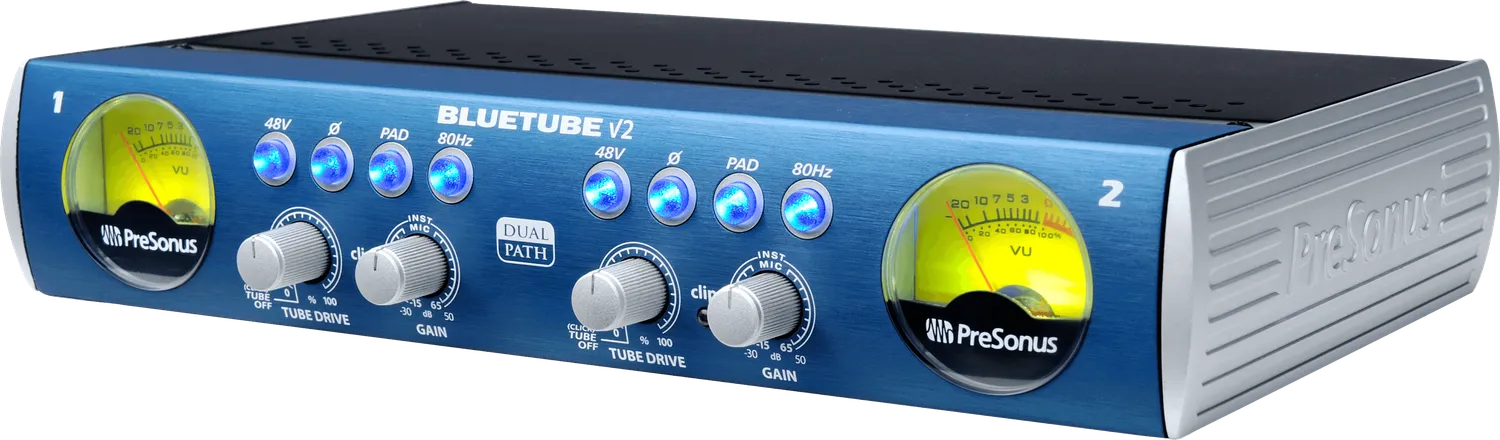 PreSonus BlueTube DP V2 preamplificatore 2 canali EU valvolare