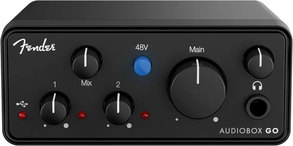 Fender AudioBox GO scheda audio USB-C 24bit/96kHz 2x2