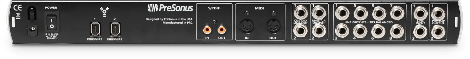 PreSonus FireStudio FP10 scheda audio FireWire 8 pre XMAX