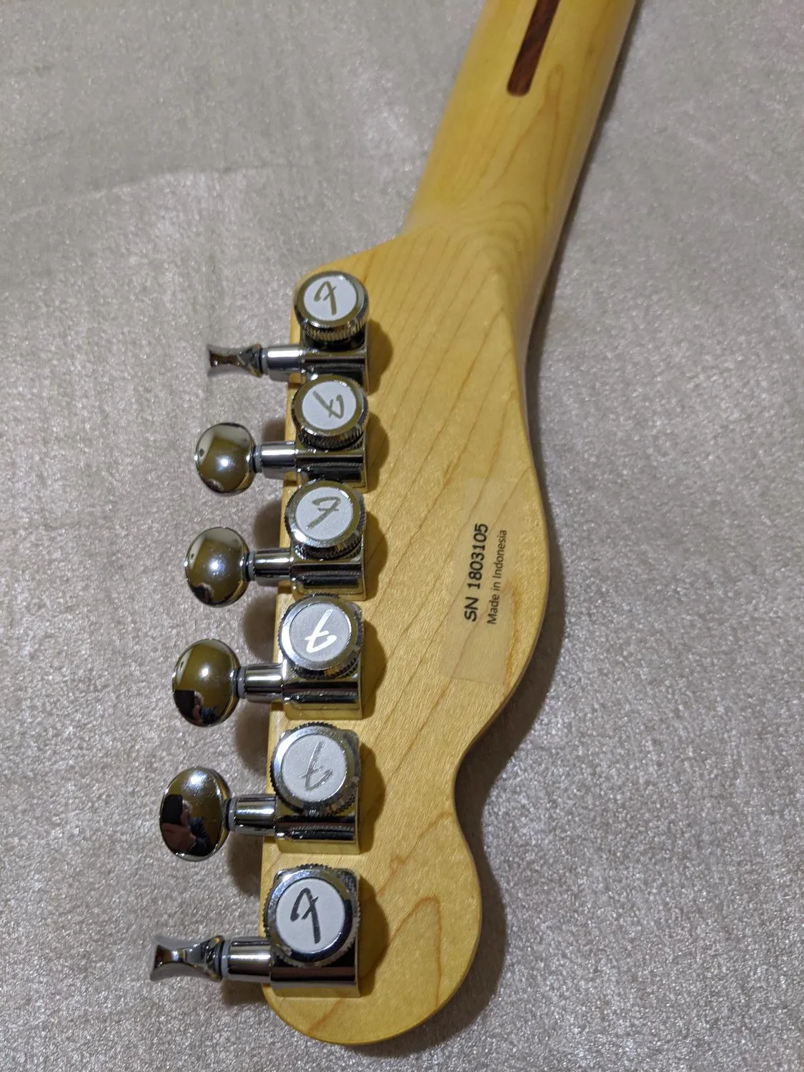 Fender Locking Tuners Meccaniche Vintage Chrome Strat Tele