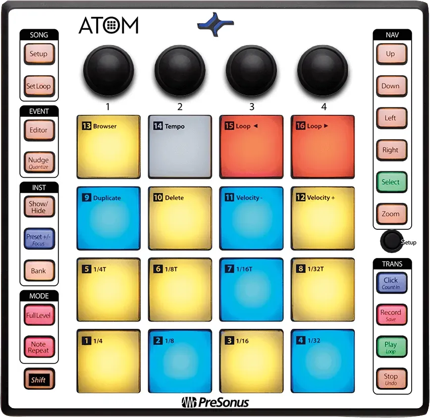 PreSonus ATOM skin adesiva Gray vinile protettiva