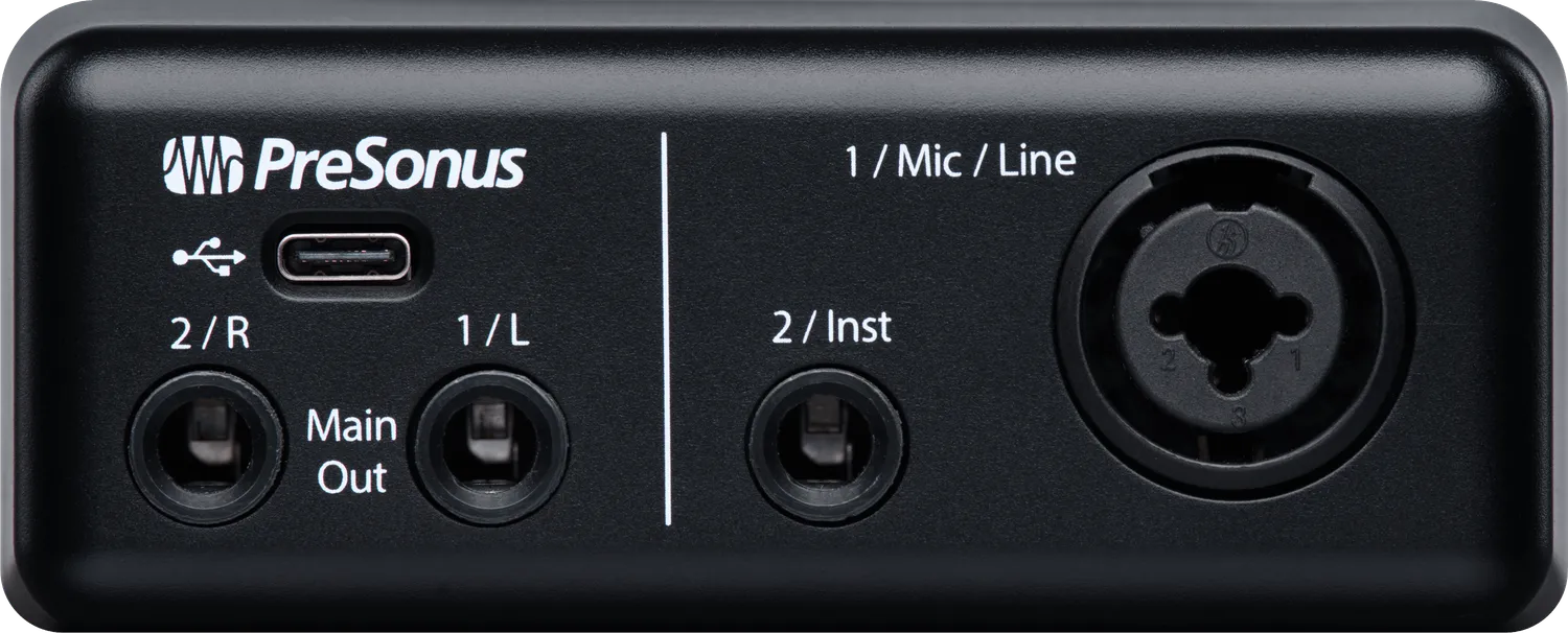 PreSonus AudioBox GO scheda audio USB tascabile