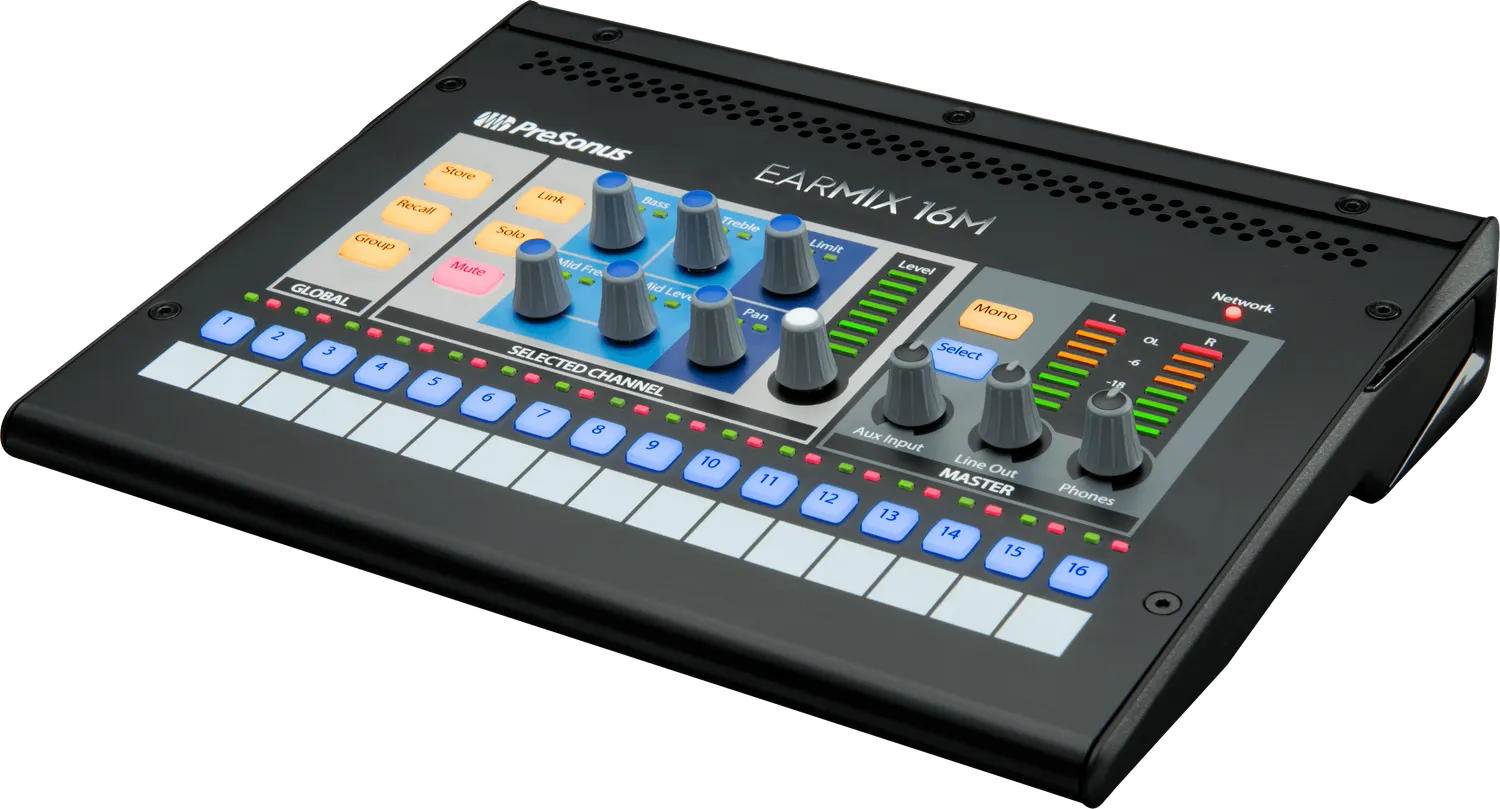 PreSonus EarMix 16M mixer monitor personale 16 canali