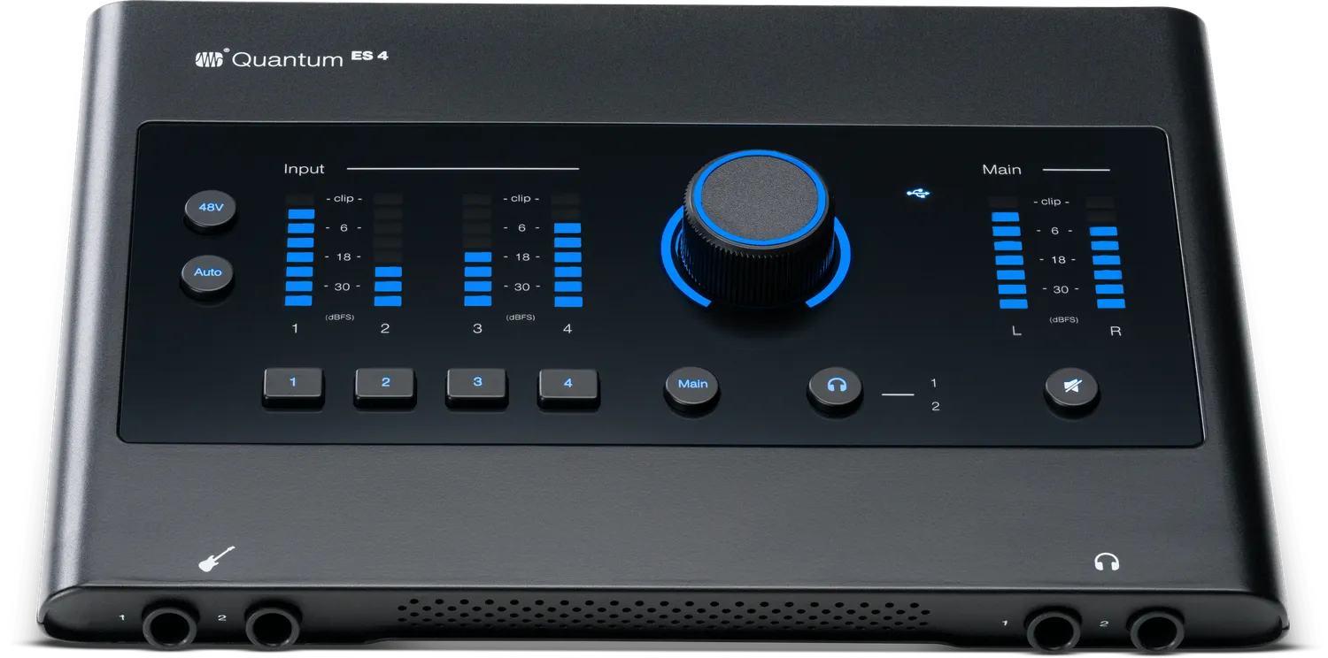 PreSonus Quantum ES 4 scheda audio USB-C 4 ingressi