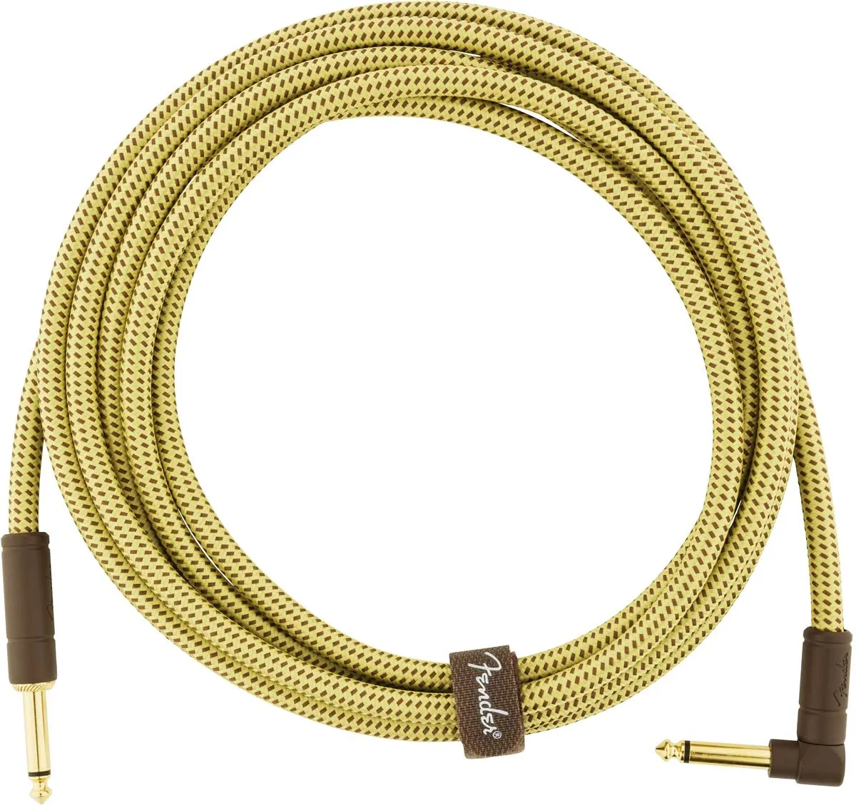 Fender Deluxe Cavo Jack Chitarra 3m Tweed dritto angolato