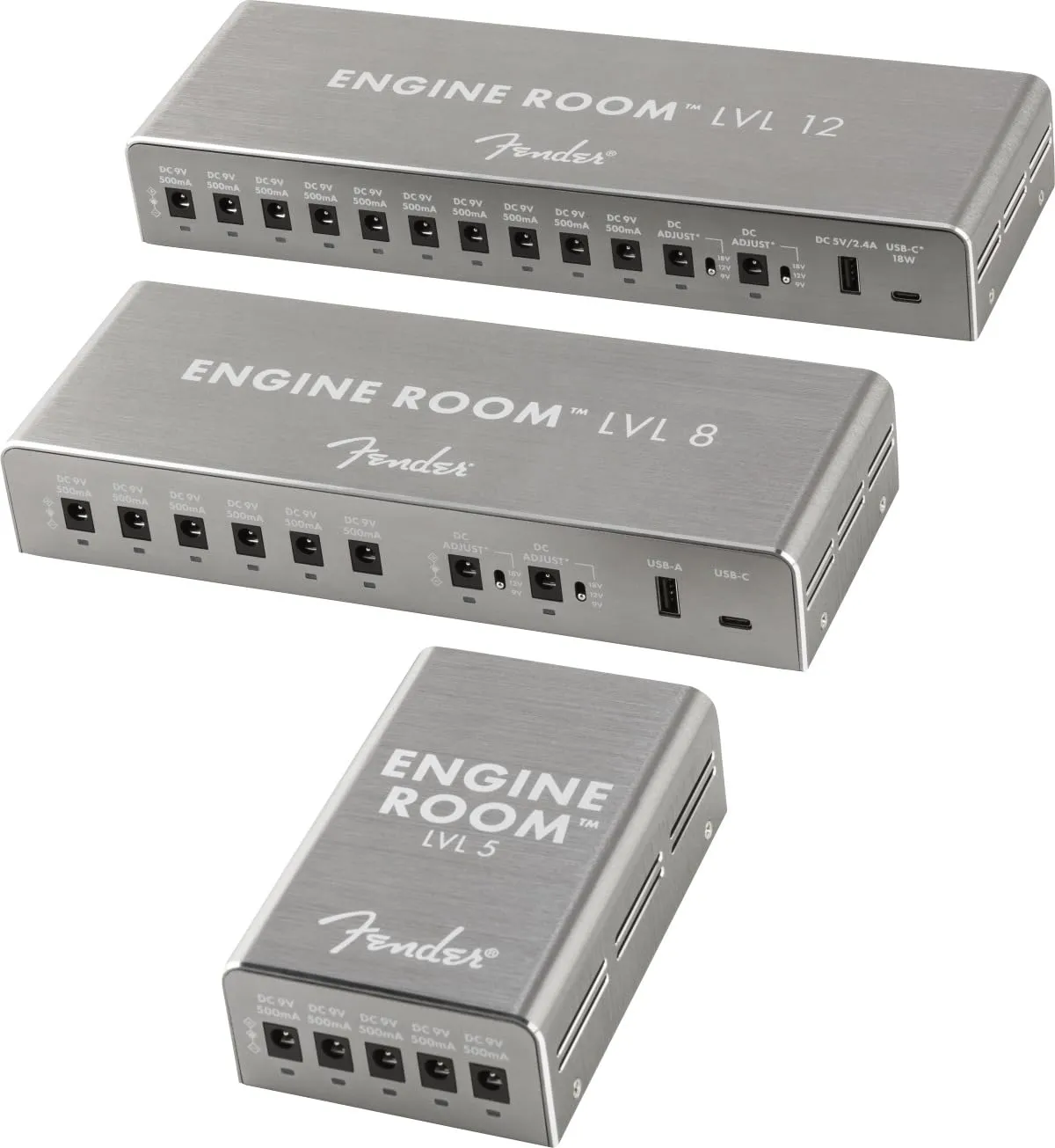 Fender Engine Room LVL5 alimentatore pedali 5 uscite 9V