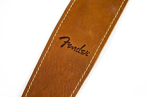 Fender Ball Glove Tracolla Chitarra Pelle Marrone