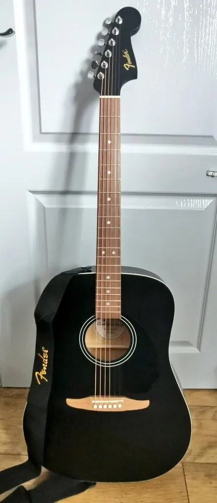 Fender Redondo California Chitarra Acustica Nera