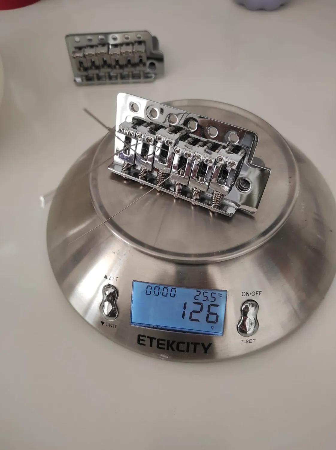 Fender Stratocaster ponte tremolo cromato 6 viti