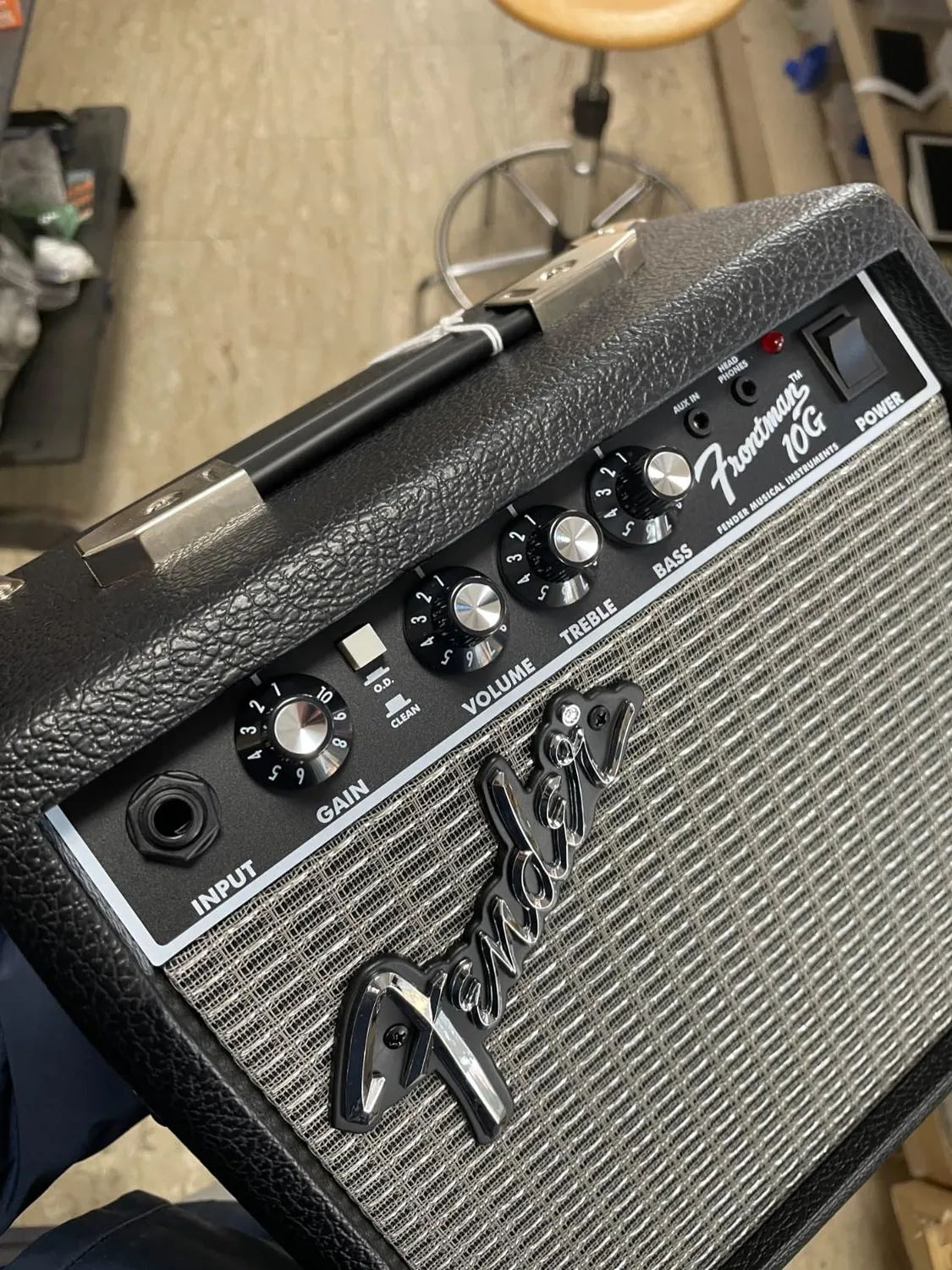 Fender Frontman 10G ampli chitarra 10W con cuffie nero