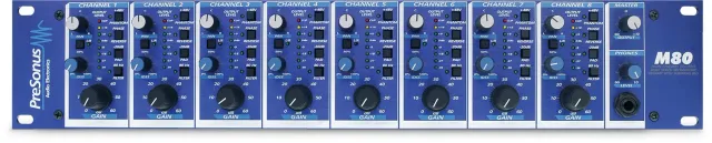 PreSonus M80 preamplificatore 8 canali con IDSS