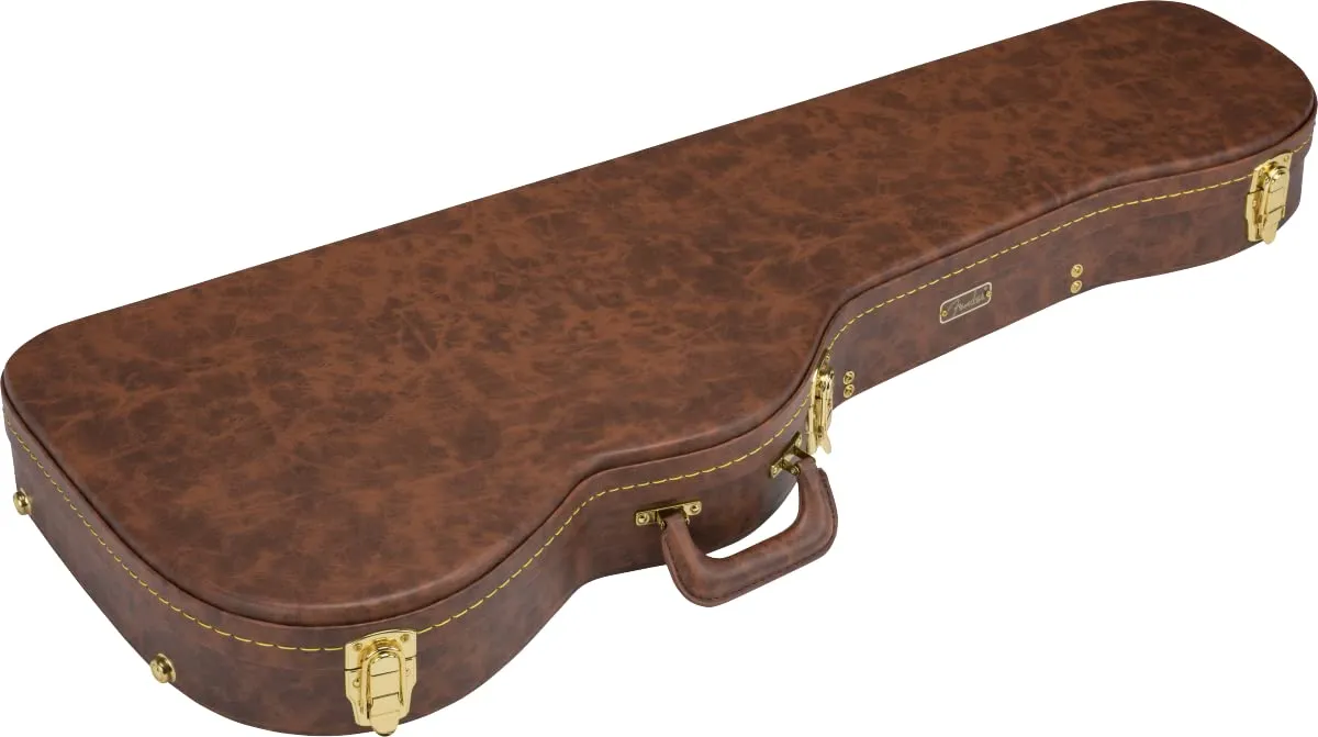 Fender Classic Poodle Custodia Rigida Strat Tele Marrone