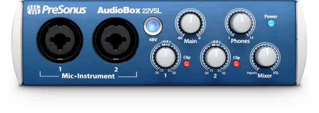 PreSonus AudioBox 22VSL scheda audio USB MIDI
